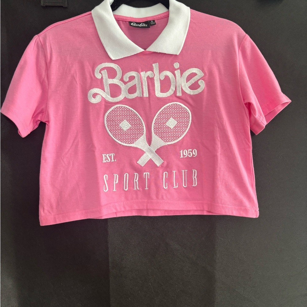 Barbie Pink Sport Club Tennis Tee